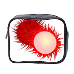 Rambutan Fruit Red Sweet Mini Toiletries Bag 2-side