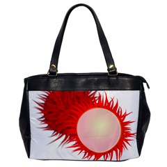 Rambutan Fruit Red Sweet Office Handbags