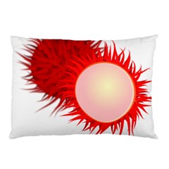 Rambutan Fruit Red Sweet Pillow Case (two Sides) by Mariart