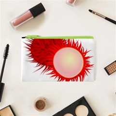 Rambutan Fruit Red Sweet Cosmetic Bag (xs)