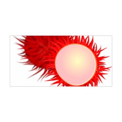 Rambutan Fruit Red Sweet Yoga Headband by Mariart