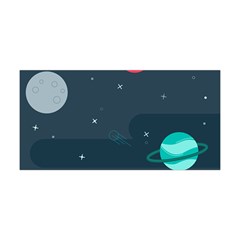 Space Pelanet Galaxy Comet Star Sky Blue Yoga Headband by Mariart