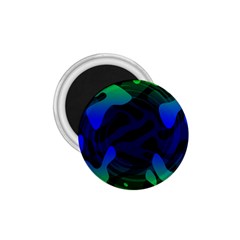 Spectrum Sputnik Space Blue Green 1 75  Magnets by Mariart