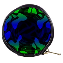 Spectrum Sputnik Space Blue Green Mini Makeup Bags by Mariart