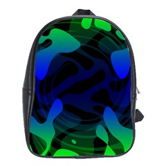 Spectrum Sputnik Space Blue Green School Bag (xl)