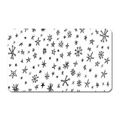 Star Doodle Magnet (rectangular)