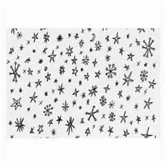 Star Doodle Large Glasses Cloth