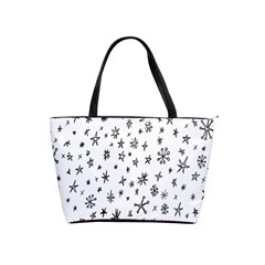 Star Doodle Shoulder Handbags by Mariart