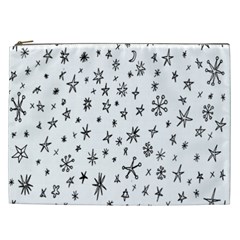 Star Doodle Cosmetic Bag (xxl) 