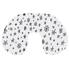 Star Doodle Travel Neck Pillows