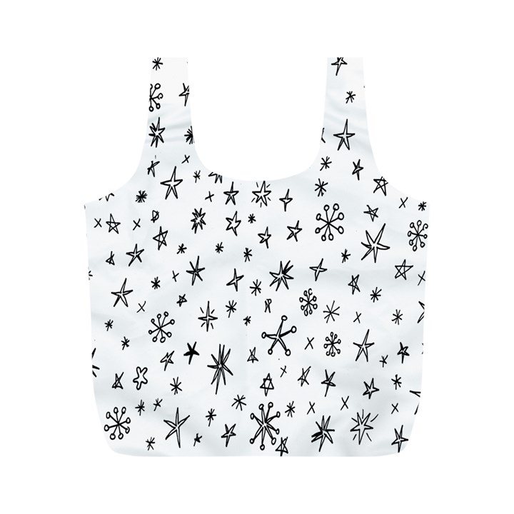 Star Doodle Full Print Recycle Bags (M) 