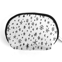 Star Doodle Accessory Pouches (medium)  by Mariart