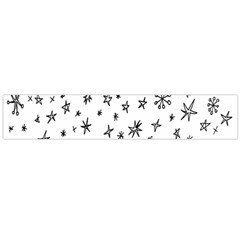 Star Doodle Large Flano Scarf 