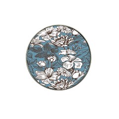 Star Flower Grey Blue Beauty Sexy Hat Clip Ball Marker (10 Pack)