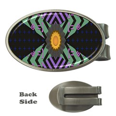 Secret Code Formula Sun Money Clips (oval) 