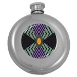 Secret Code Formula Sun Round Hip Flask (5 oz) Front