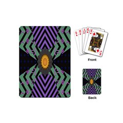 Secret Code Formula Sun Playing Cards (mini)  by Mariart