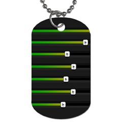 Stock Illustration Rendering Seven Volume Dog Tag (one Side) by Mariart