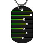 Stock Illustration Rendering Seven Volume Dog Tag (Two Sides) Back