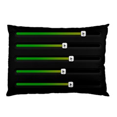 Stock Illustration Rendering Seven Volume Pillow Case by Mariart