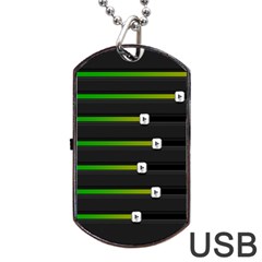 Stock Illustration Rendering Seven Volume Dog Tag Usb Flash (two Sides) by Mariart