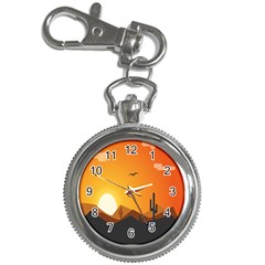 Sunset Natural Sky Key Chain Watches