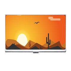 Sunset Natural Sky Business Card Holders by Mariart