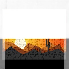 Sunset Natural Sky Rectangular Jigsaw Puzzl by Mariart