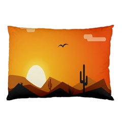 Sunset Natural Sky Pillow Case