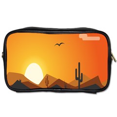 Sunset Natural Sky Toiletries Bags 2-side