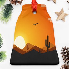 Sunset Natural Sky Ornament (bell)