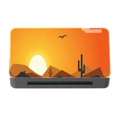 Sunset Natural Sky Memory Card Reader With Cf