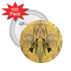 Art Nouveau 2 25  Buttons (100 Pack)  by NouveauDesign