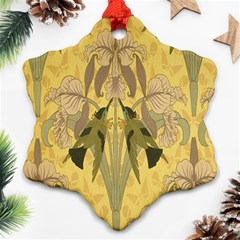 Art Nouveau Snowflake Ornament (two Sides) by NouveauDesign