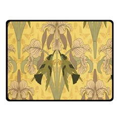 Art Nouveau Double Sided Fleece Blanket (small)  by NouveauDesign