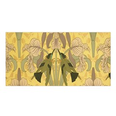 Art Nouveau Satin Shawl by NouveauDesign