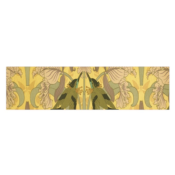 Art nouveau Satin Scarf (Oblong)