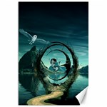 Cute Fairy Dancing On The Moon Canvas 20  x 30   19.62 x28.9  Canvas - 1