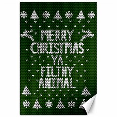 Ugly Christmas Sweater Canvas 20  X 30   by Valentinaart