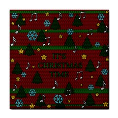 Ugly Christmas Sweater Tile Coasters by Valentinaart