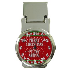 Ugly Christmas Sweater Money Clip Watches by Valentinaart