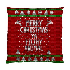 Ugly Christmas Sweater Standard Cushion Case (two Sides) by Valentinaart