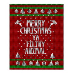 Ugly Christmas Sweater Shower Curtain 60  X 72  (medium)  by Valentinaart