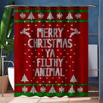 Ugly Christmas Sweater Shower Curtain 60  x 72  (Medium)  60 x72  Curtain