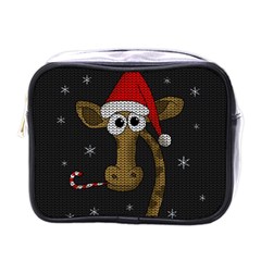 Christmas Giraffe  Mini Toiletries Bags