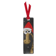 Christmas Giraffe  Small Book Marks by Valentinaart