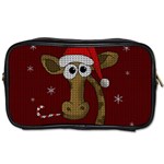 Christmas Giraffe  Toiletries Bags 2-Side Front