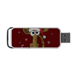 Christmas Giraffe  Portable USB Flash (One Side)