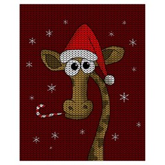 Christmas Giraffe  Drawstring Bag (Small)