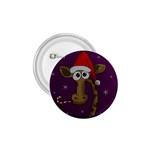 Christmas Giraffe  1.75  Buttons Front